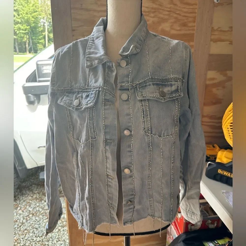 NWT Savanna Jane Denim Jacket